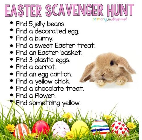 Easter Scavenger Hunt 